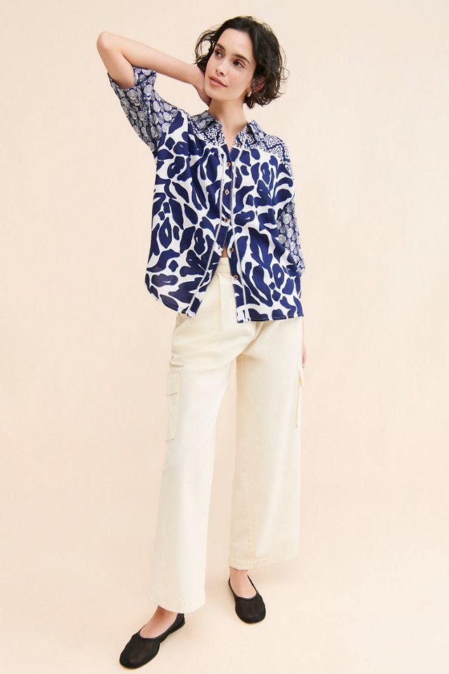 Roll Sleeve Buttondown #3