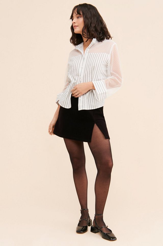 FRENCHMAUVE Vivian Striped Shirt #3