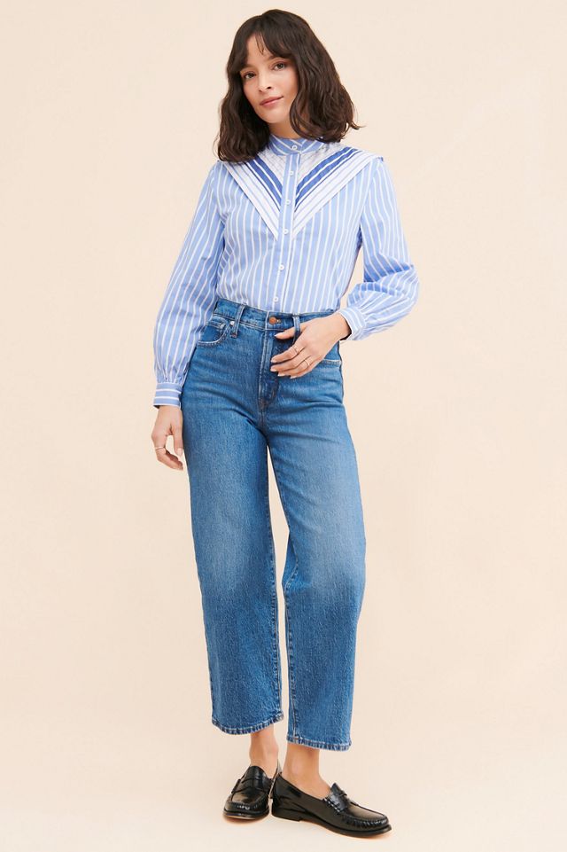 FRENCHMAUVE Logan Striped Shirt #3