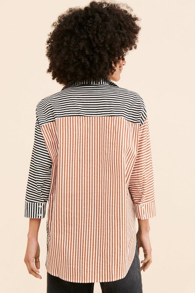 Little Lies Contrast Stripe Shirt #1