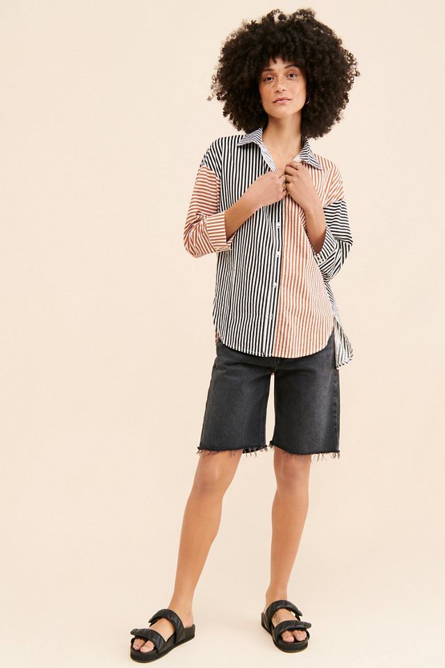 Little Lies Contrast Stripe Shirt #3