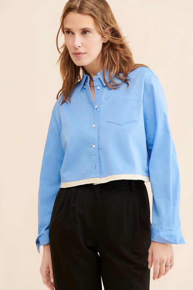 Kourt Kourt Cropped Buttondown #2