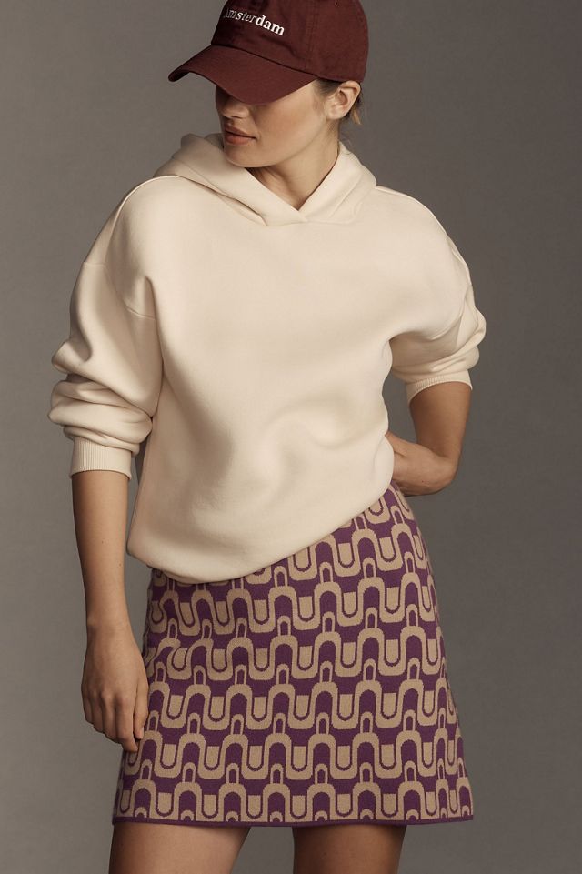 Maeve Mod Sweater Mini Skirt #3