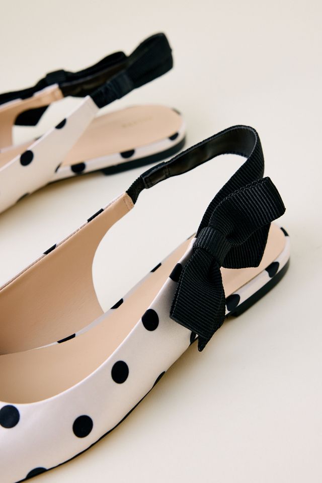 Maeve Side-Bow Slingback Flats #1