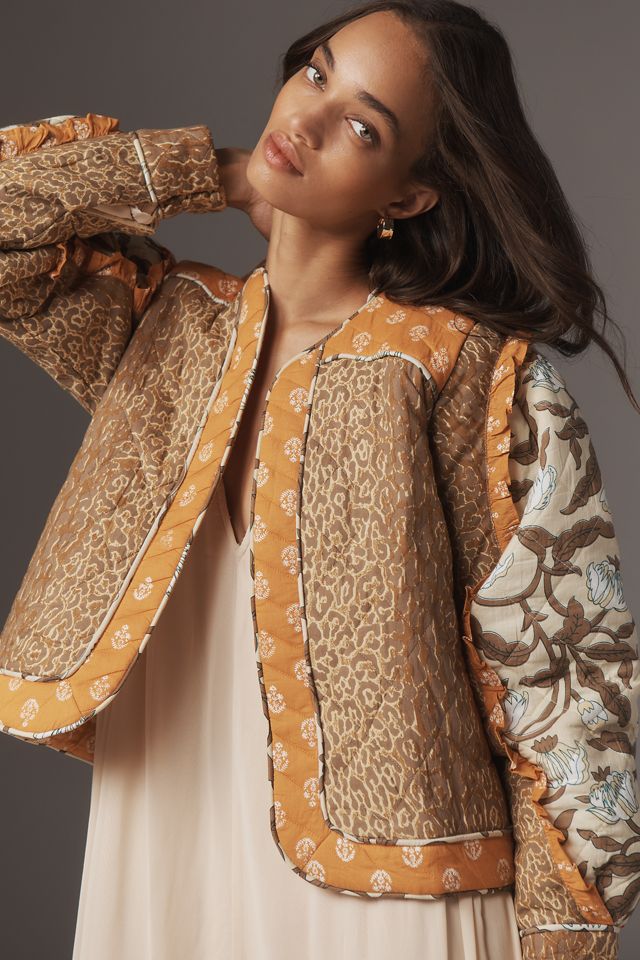 Llani Quilted Printed Jacket #2