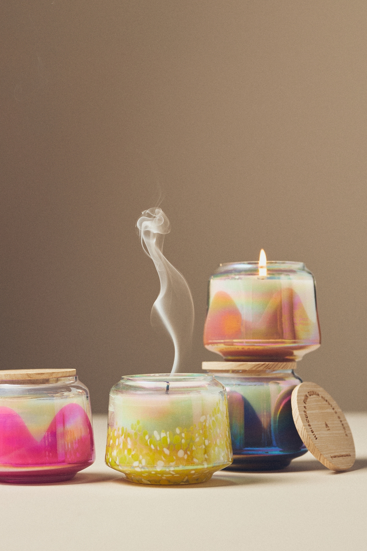 The Gather Candle by Anthropologie: White Tea & Lotus Mini Edition