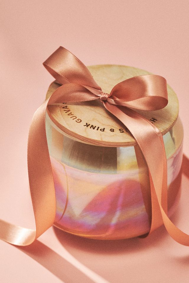 The Mini Gather Candle by Anthropologie: Strawberry & Blonde Wood #2