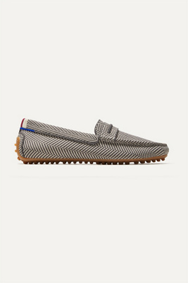 Rothys The Driver Flats In Grey