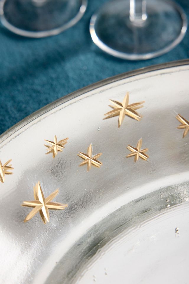 Gilded Cut Glass Charger #2