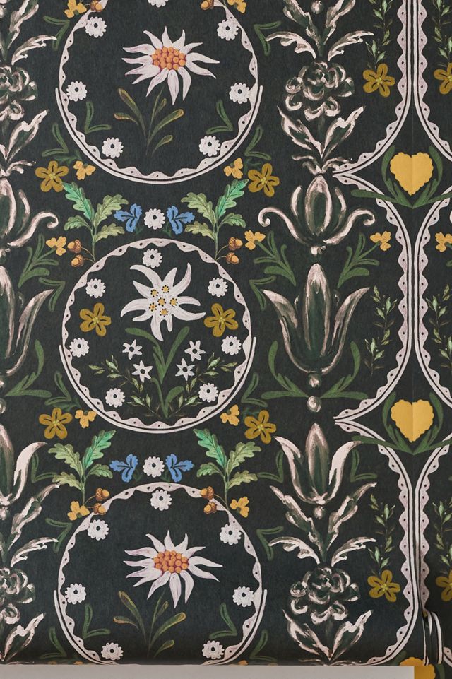 MINDTHEGAP Edelweiss Cypress Floral Wallpaper #1