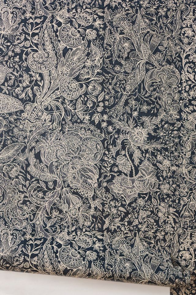 MINDTHEGAP Sarkozi Embroidery Floral Herbal Wallpaper #1