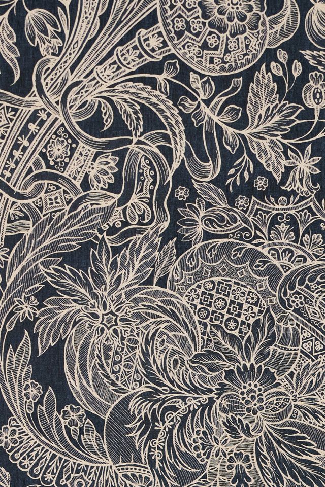 MINDTHEGAP Sarkozi Embroidery Floral Herbal Wallpaper #2