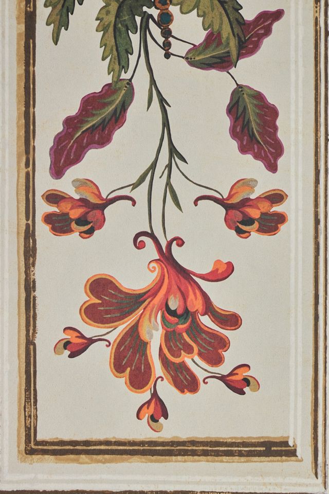 MINDTHEGAP Tyrolean Panel Floral Geometric Wallpaper #2