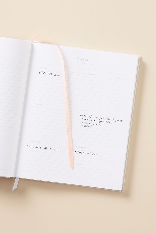 Sugar Paper 2025 Hardcover Desk Agenda #1