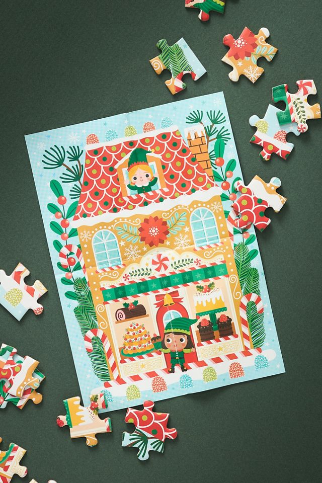 Santa's Bakery Mini Puzzle Ornament #2