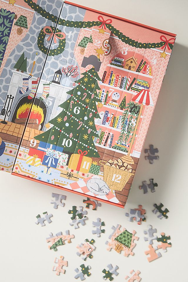 Home for the Holidays Advent Calendar Puzzle AnthroHome Home for the Holidays Advent Calendar Puzzle AnthroHome