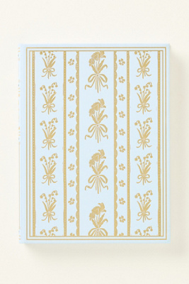 Emily Ley Simplified Linen Hardcover Journal In Blue