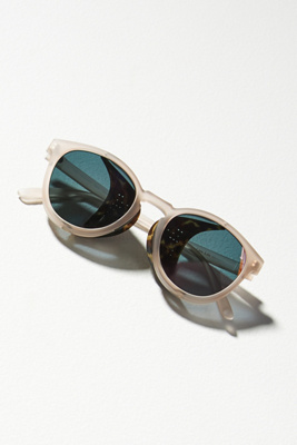 Sunski Tera Circle Sunglasses In Grey