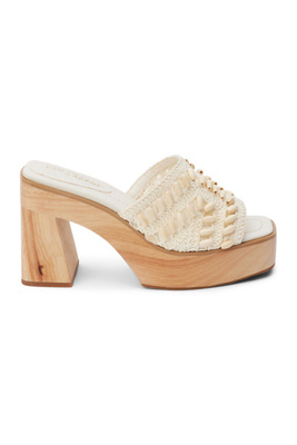 MATISSE GLEN CROCHET PLATFORM HEELS 