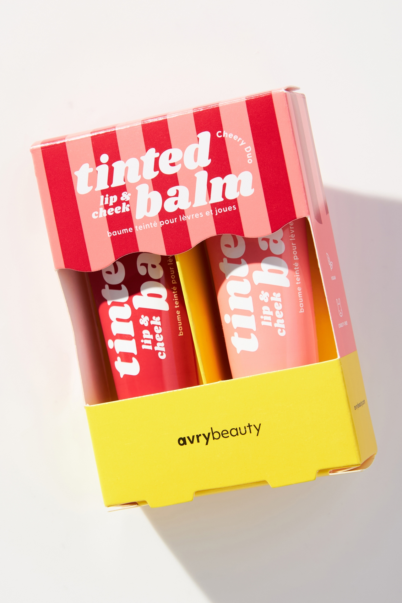 AvryBeauty Duo Lip & Cheek Tinted Balm Set