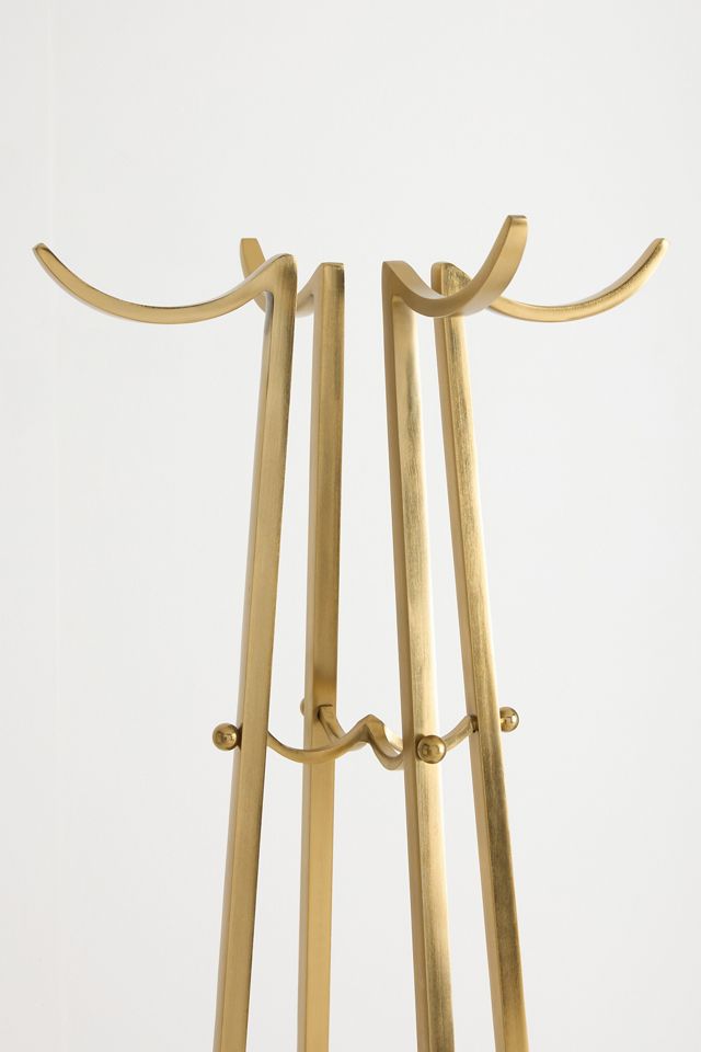 Yuna Brass Coat Rack #1