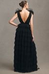 Sachin & Babi Ila Stretch Satin Maxi Dress
