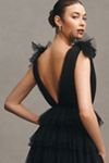Sachin & Babi Ila Stretch Satin Maxi Dress