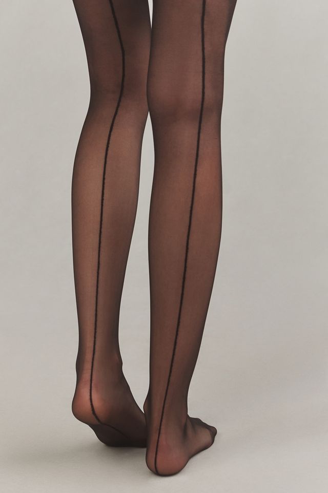Commando Essential Back Seam Sheer Tights #1
