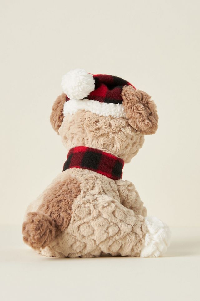 Mary Meyer Putty Ho Ho Ho Puppy Kids Plush Toy #1