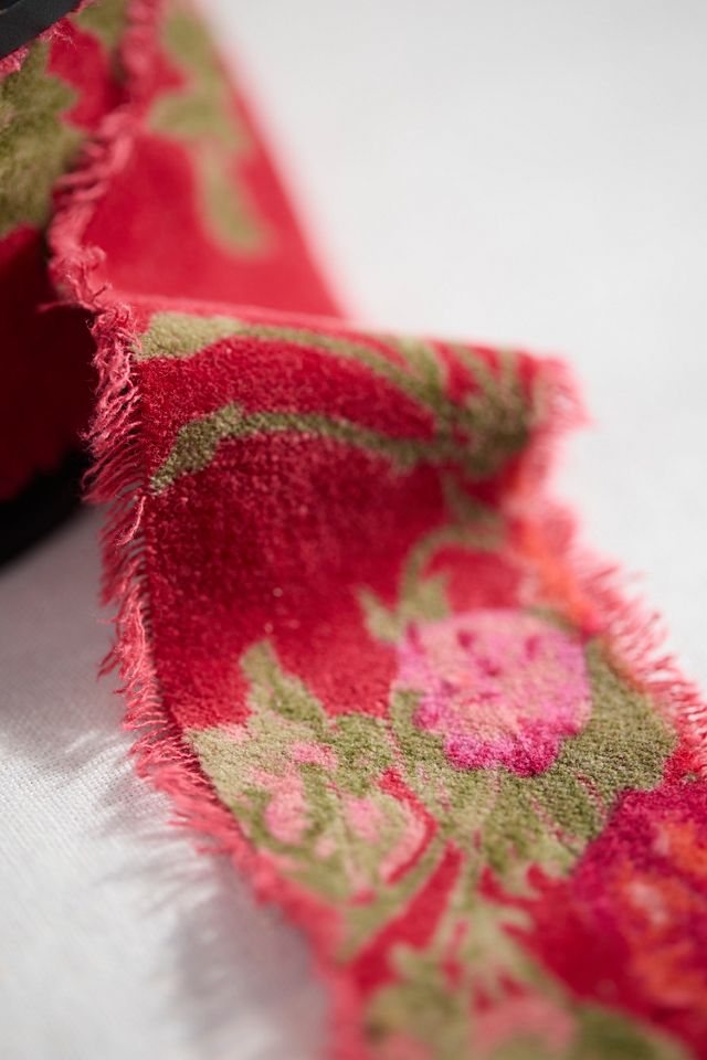 Floral Velvet Ribbon #1