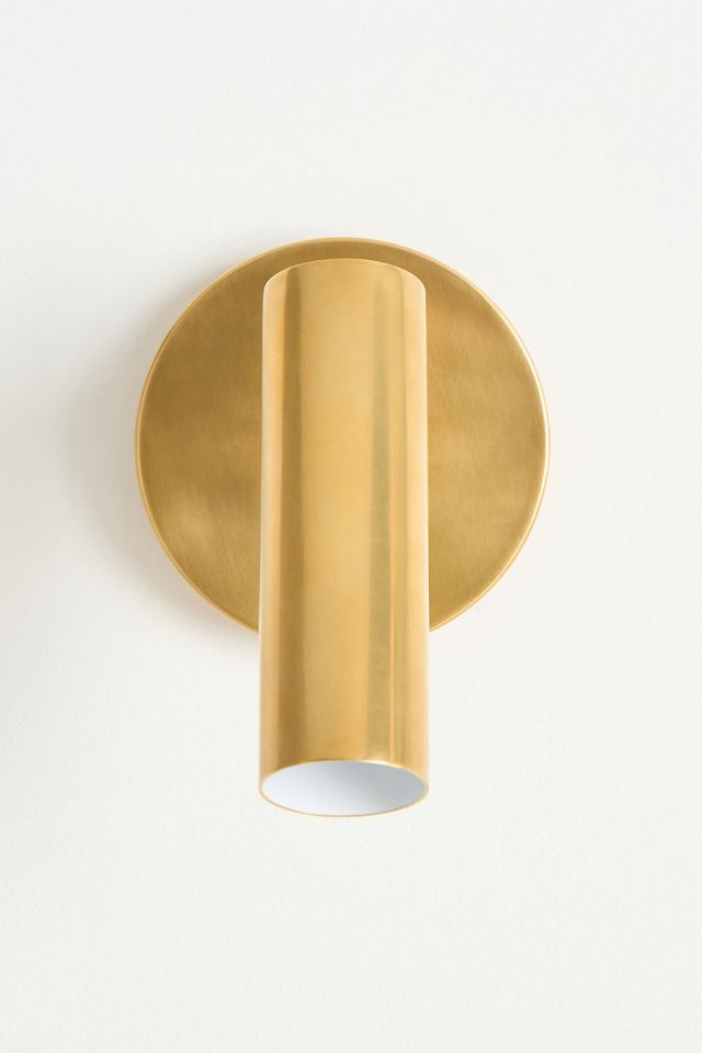 Lancelot Brass Pivoting Sconce Wall Light #3
