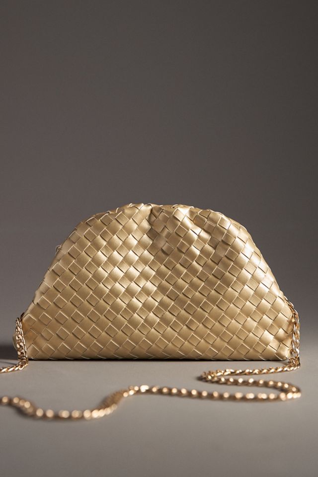Frankie Mini Clutch: Woven Bow Edition #3
