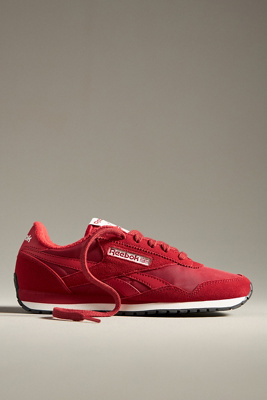 Reebok Classic Az Red And White Lace-up Sneakers In Red