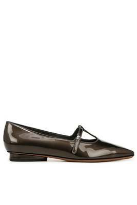 Sarto Carmelo Mary Jane Flats In Grey
