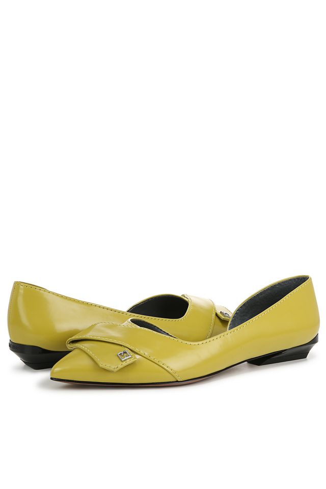 Sarto Elisha Half d'Orsay Pointed-Toe Flats #2