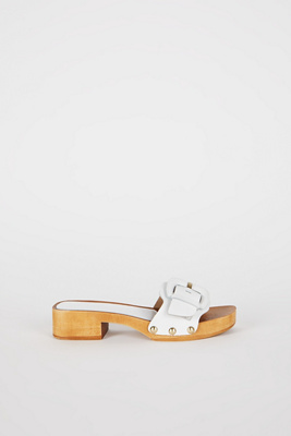 Intentionally Blank Mar Clog In White