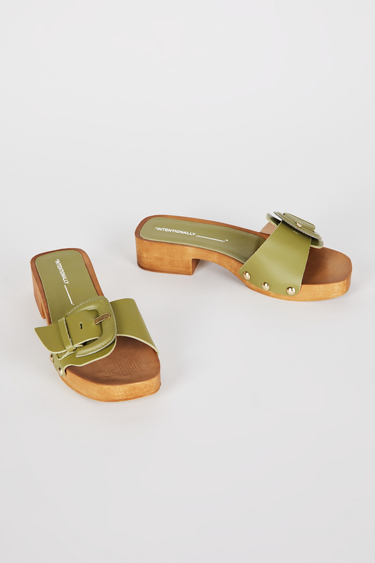 Intentionally Blank Mar Mule Sandals