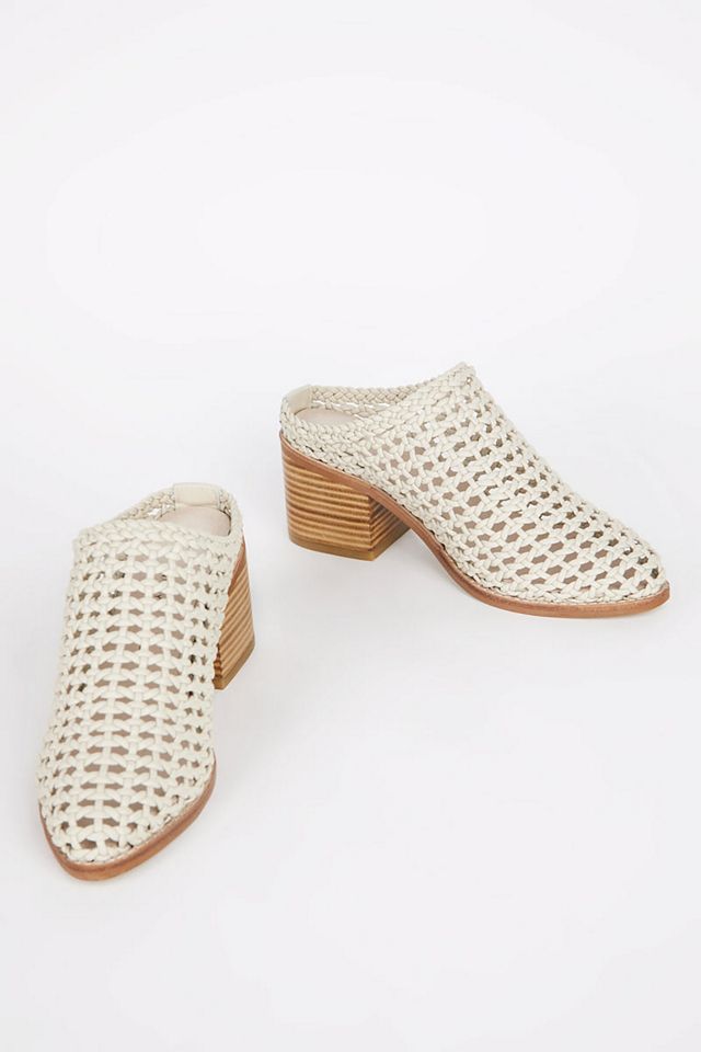Intentionally Blank Caps Heeled Mules #2
