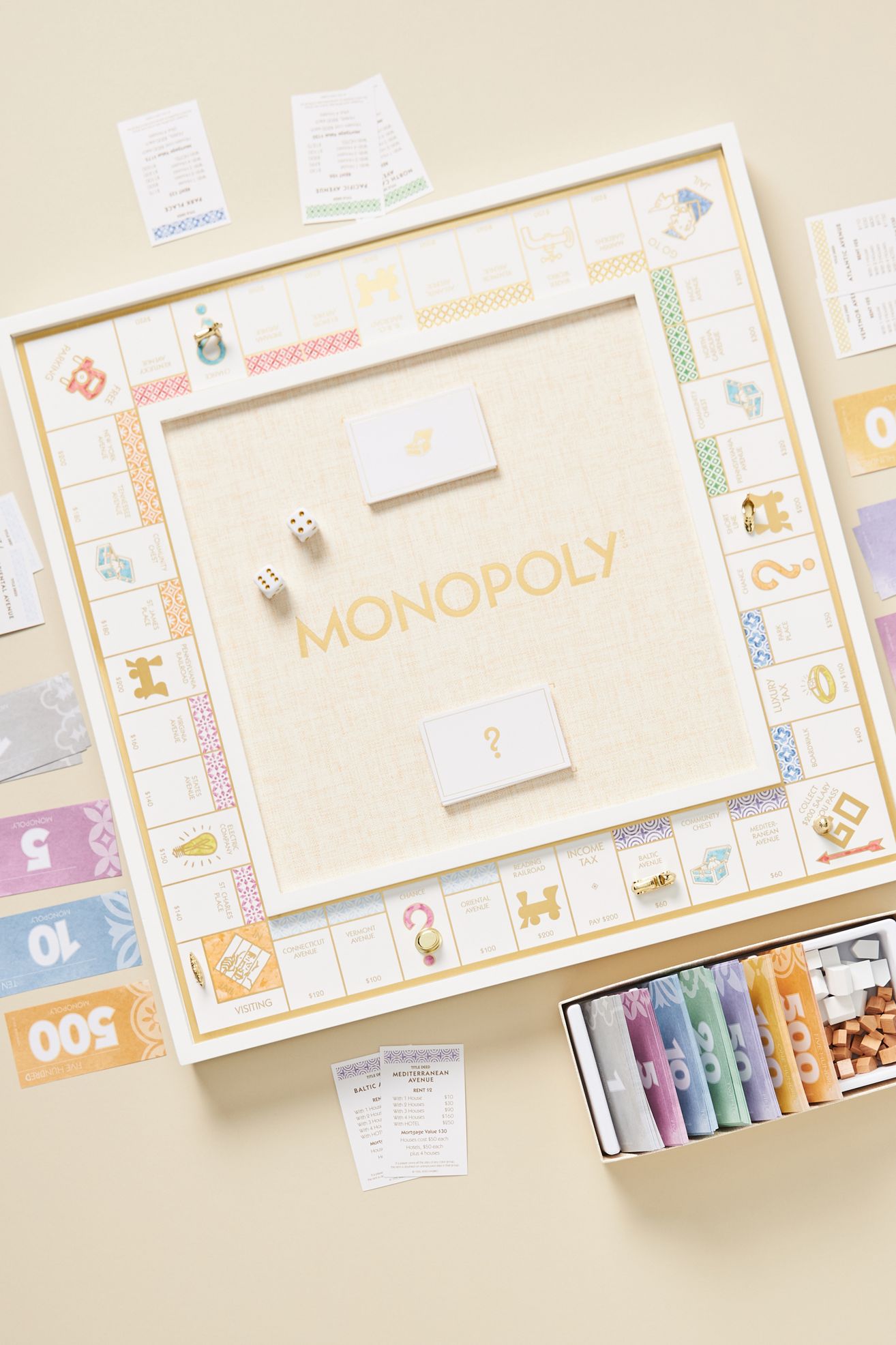 Bianco Edition: Board Games - Monopoly, One Size