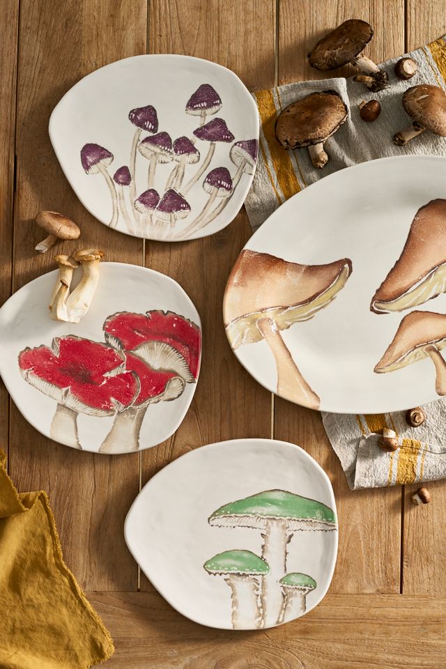 Mushroom Meadow Serving Platter #1