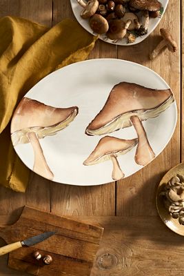 Mushroom Meadow Serving Platter
