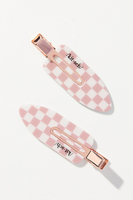 Kitsch Xl Creaseless Clips, Set Of 2 In Brown