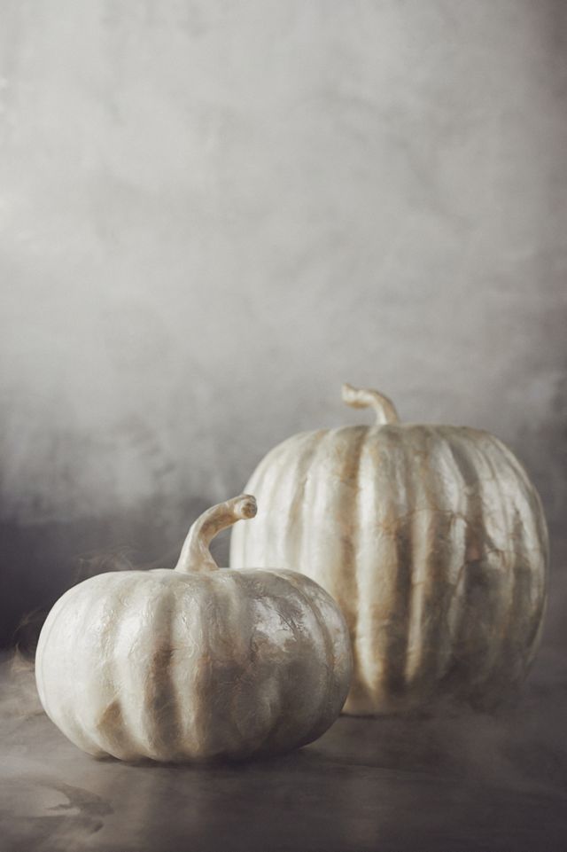Joanna Buchanan Capiz Pumpkin Decorative Object #1