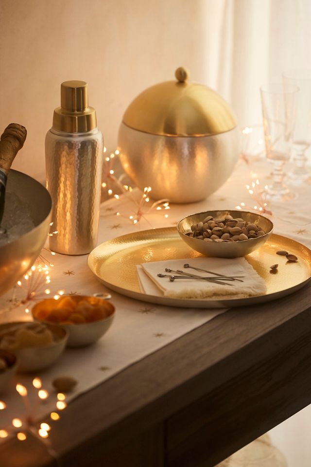 Two-Tone Metallic Bowl Trio #2