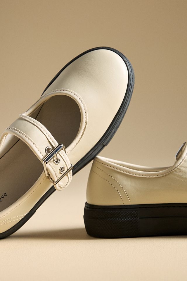 Maeve Buckle Mary Jane Flats #3
