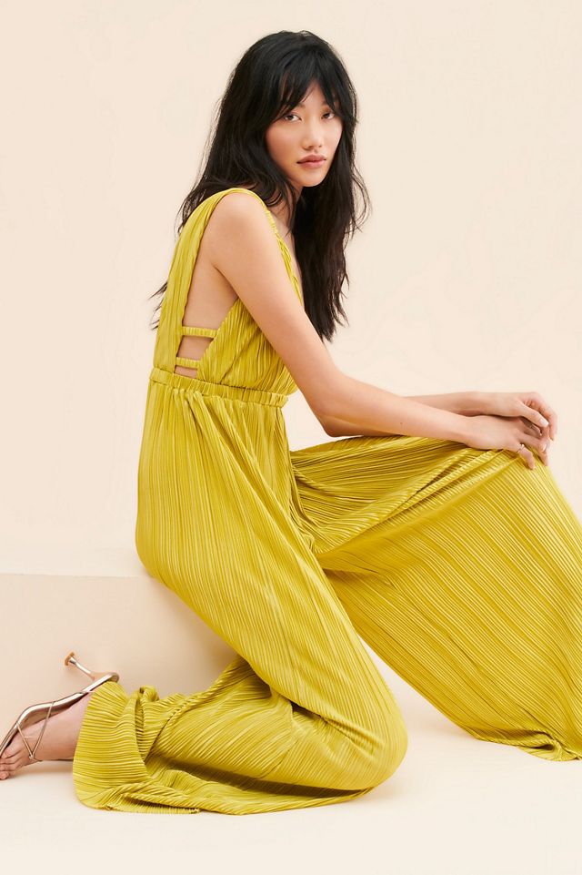 Line + Dot Indira Plissé Jumpsuit #2