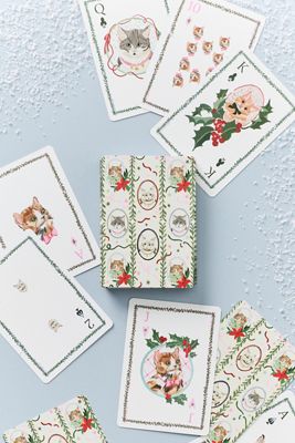 Megan Carn x Anthropologie Holiday Card Deck Game