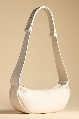 Shop By Anthropologie Faux-leather Sling Bag In Beige