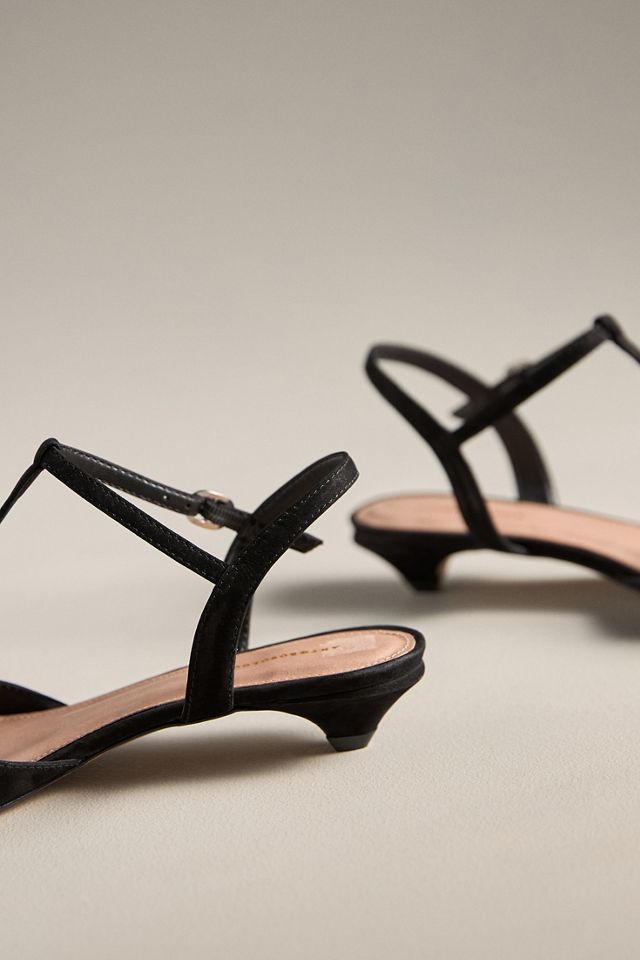 By Anthropologie 3D Floral Kitten Heels #3