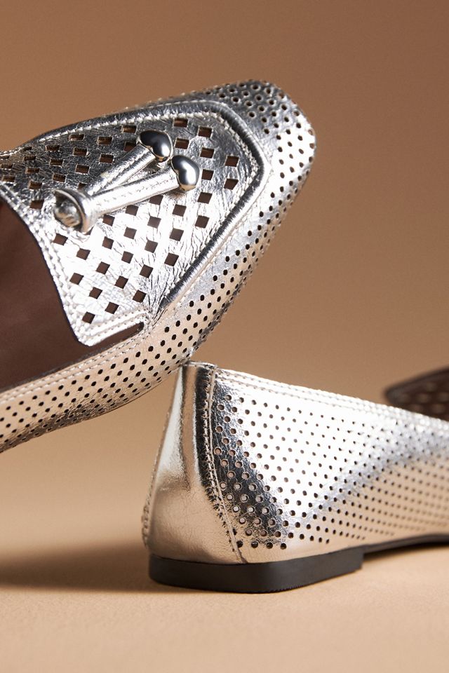 Maeve Perforated Driver Flats #2